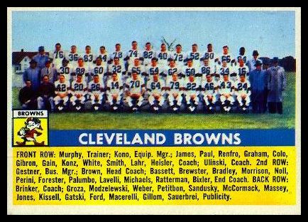 45 Cleveland Browns Team
